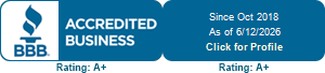 Better Business Bureau seal for Coeus Financial
